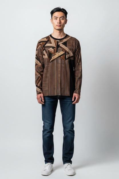Smoke Long Sleeve Tee — Men&